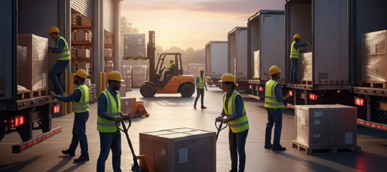 بارگیری و تخلیه ایمن در ممسنی — کاهش ریسک خسارت